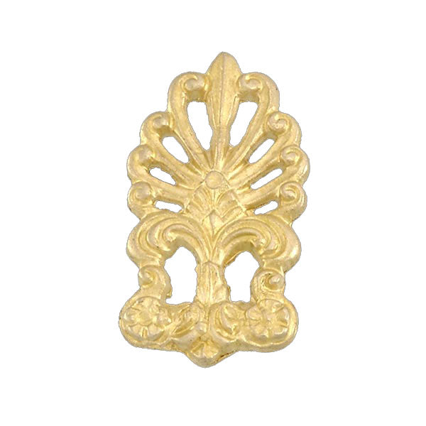 - DISCONTINUED - 2 1/4" X 1 1/4" Cast Brass Ornament
