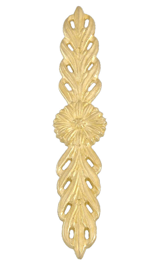 5 3/8" X 1" Cast Brass Ornament