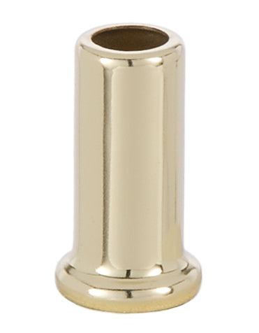 1 1/2 Inch Neck with Brass Finish, 1/8 IP Slip