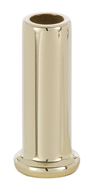 2 Inch Neck with Brass Finish, 1/8 IP Slip