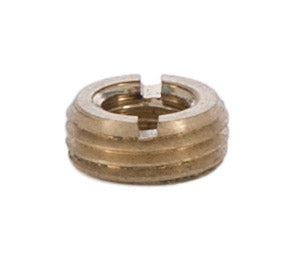 Slotted Headless Reducer, 1/8M (3/8" diameter) x 1/4-27F