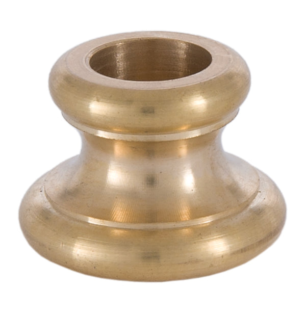 7/8 Inch Turned Brass Neck Slips 1/4IP (21153U) - Antique Lamp