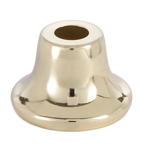 Brass Finish Flared Steel Neck, 1/8 IP Slip
