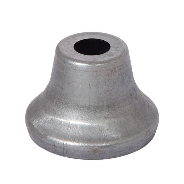 1 Inch Tall Unfinished Stamped Steel Neck, Slips 1/8 IP