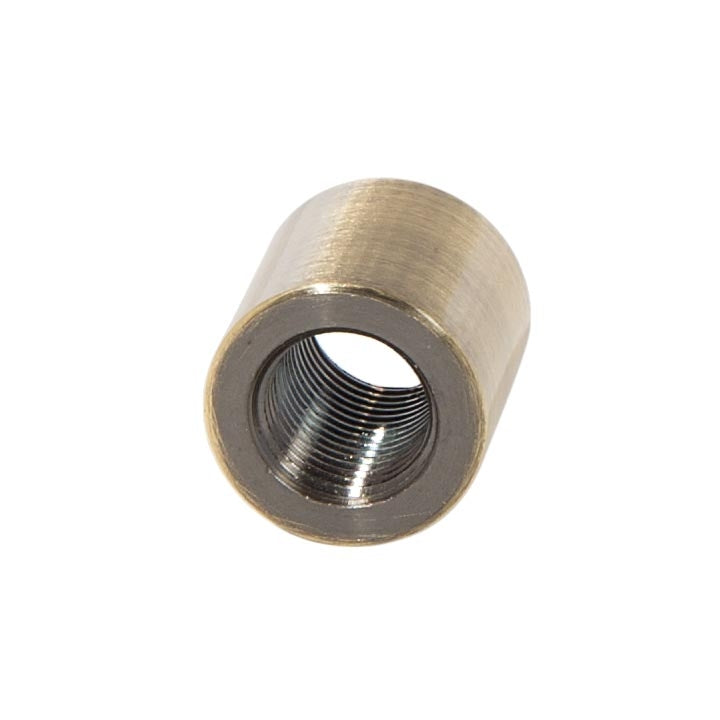 5/8 Inches Tall Antique Brass Coupling, 1/8F