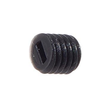 Black Hard Polycarbonite Set Screw, 1/4 Inch Long