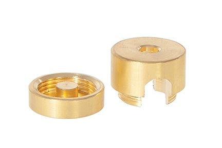 Unfinished Brass SVT Wire Gripper Swag Ceiling Strain Relief