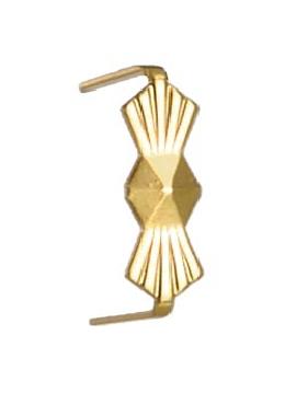 STRASS Gold Crystal Bow Tie