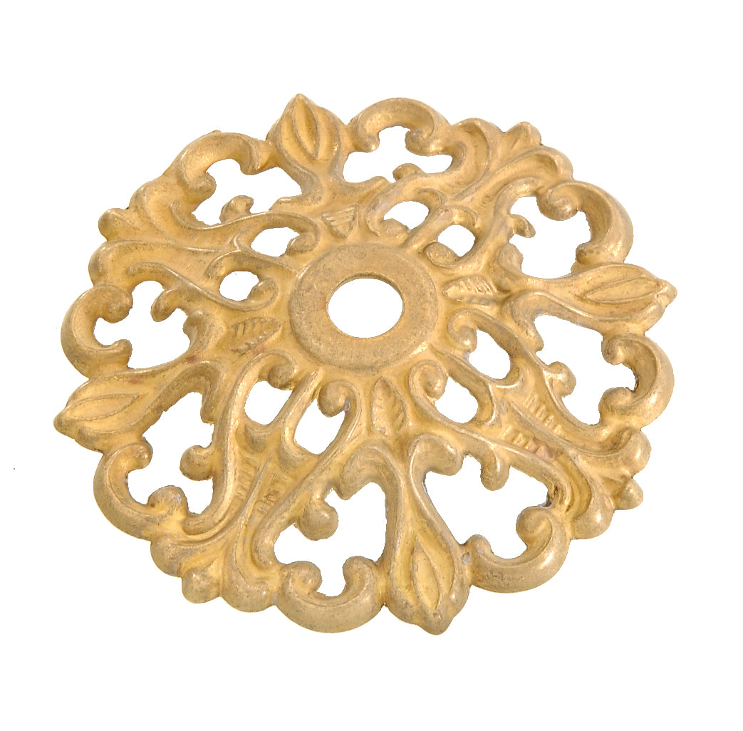 Die Cast Brass Bobesche, 3 3/4" dia.