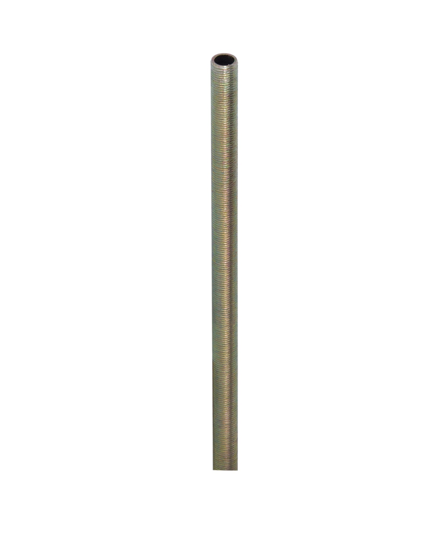 1/8 IP Steel Zinc Plated All Thread Pipe for Lamps - Choice of Length (22390)