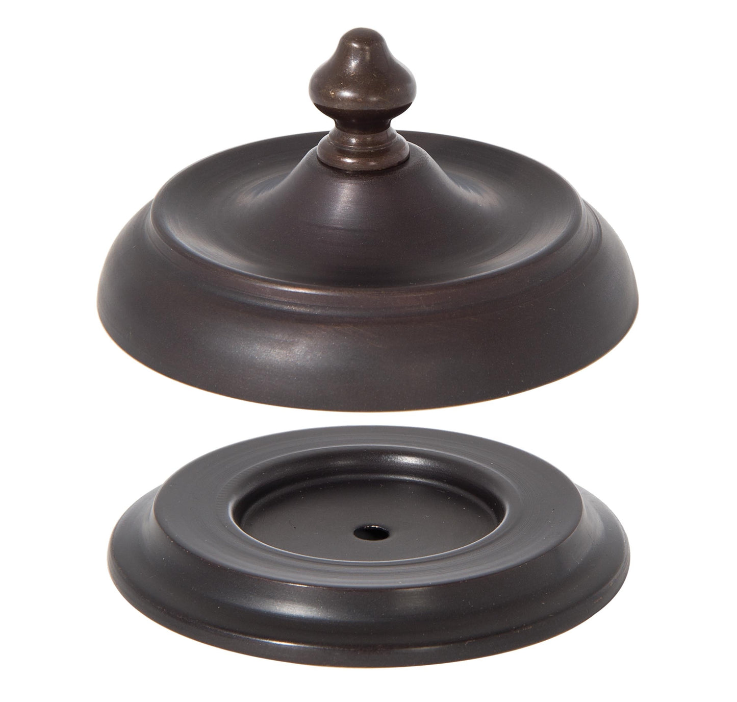 Antique Bronze Finish Handel Style Brass 3-Piece Heat Cap Set