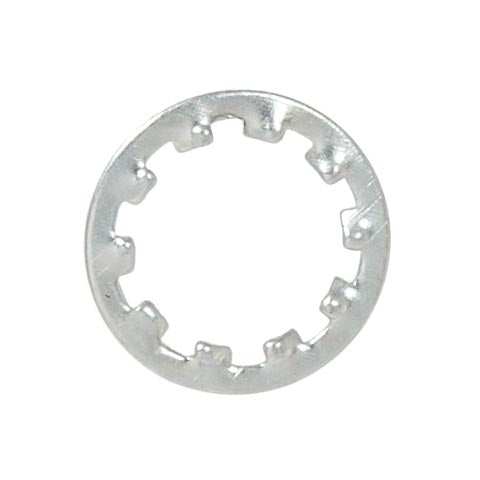 Nickel Plated Steel Lockwasher, Rust Proof, 1/4IP Slip