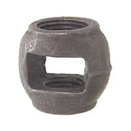 1" Malleable Iron Hickey, your choice of thread combinations