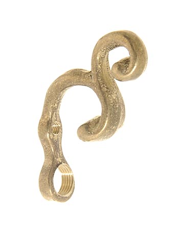 2" ht." Cast Brass "Gravity Hook"