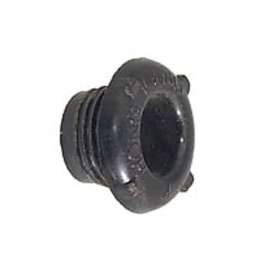 Bakelite (plastic) Cord Bushing,1/8M, fits twisted pair or parallel lamp cord, your choice of black or white