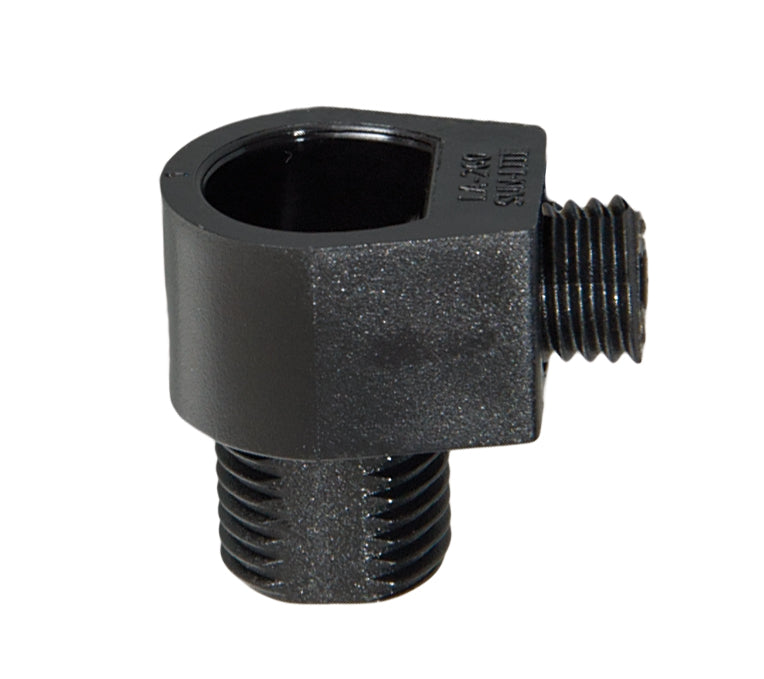 Black Cord Grip Bushing, 1/8 M