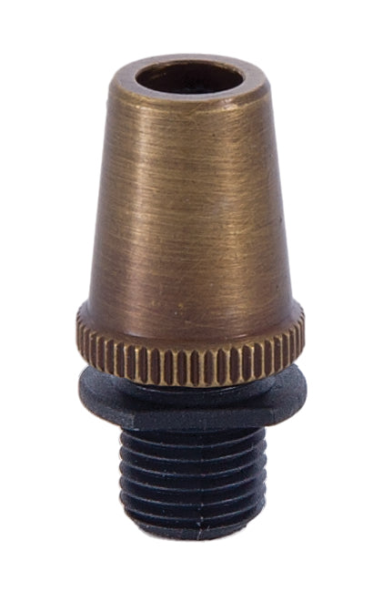 Antique Brass Finish, Metal Cord Grip Bushing, 1/8 IP