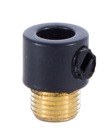 Satin Black Cord Bushing w/Set Screw 1/8IP