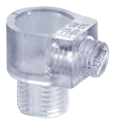 Clear Plastic Cord Bushing w/Set Screw , 1/8 M