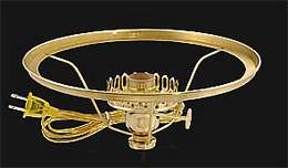 #2 Electric Gallery w/Undersocket Shade Holder