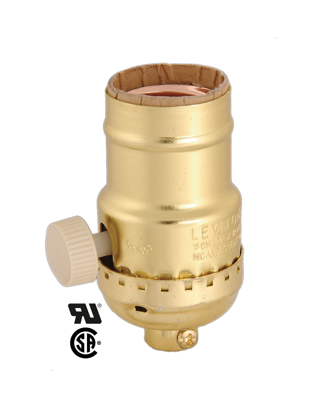 Leviton Brand, FAT BOY Lamp Socket w/Full Range Dimmer