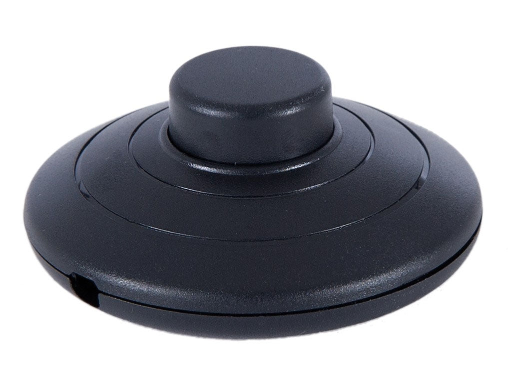 push the pedal to the floor Floor Switch - Black Color, On-Off Push Button (40151) - Antique Lamp Supply