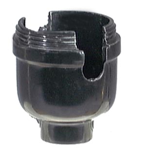 Leviton Brand Bakelite 2-Slot Cap with 1/8F Thread & Set Screw