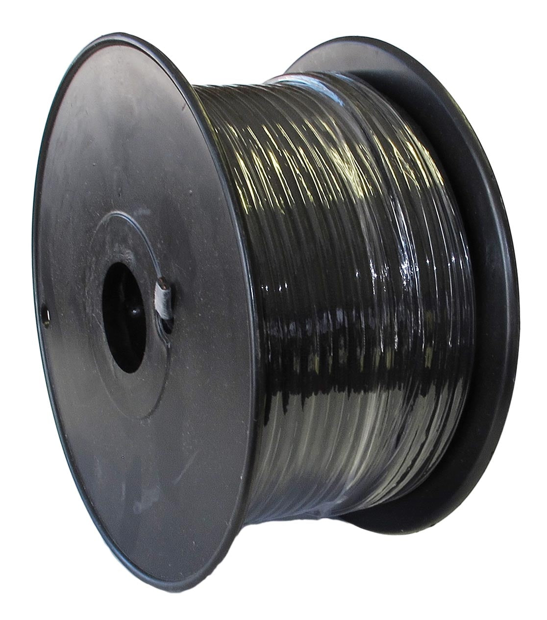 Black PVC 3-wire Medium Duty SVT Spooled Lamp Cord - Lamp Wire