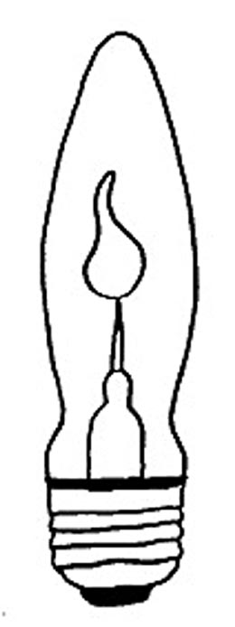 Flicker Flame Light Bulb
