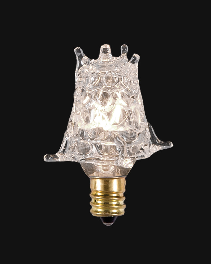 7 Watt Star Incandescent Light Bulb, Candelabra Base
