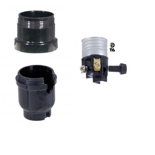 Plastic 3-Way Socket With UNO Thread Top