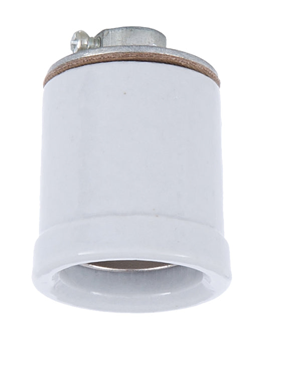 Medium Base Porcelain Socket With Flange