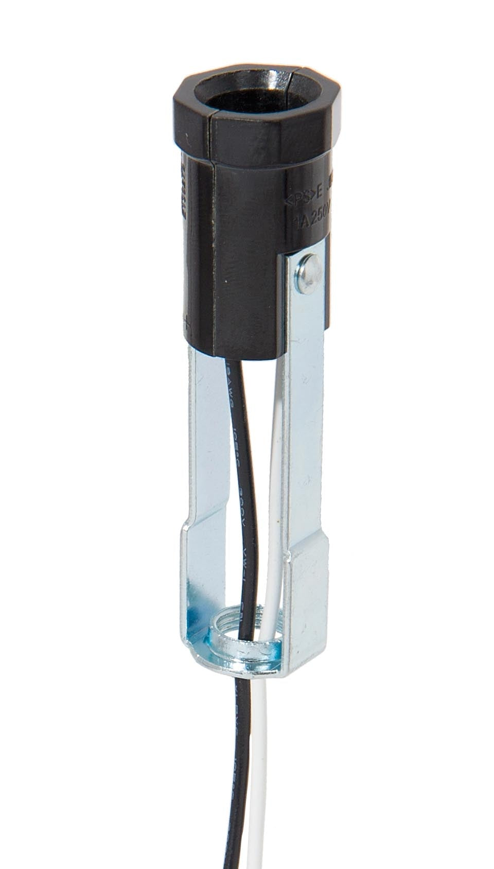 E-12 Phenolic Candelabra Socket, UL 1430 Wire Leads, Choice of Lead Length