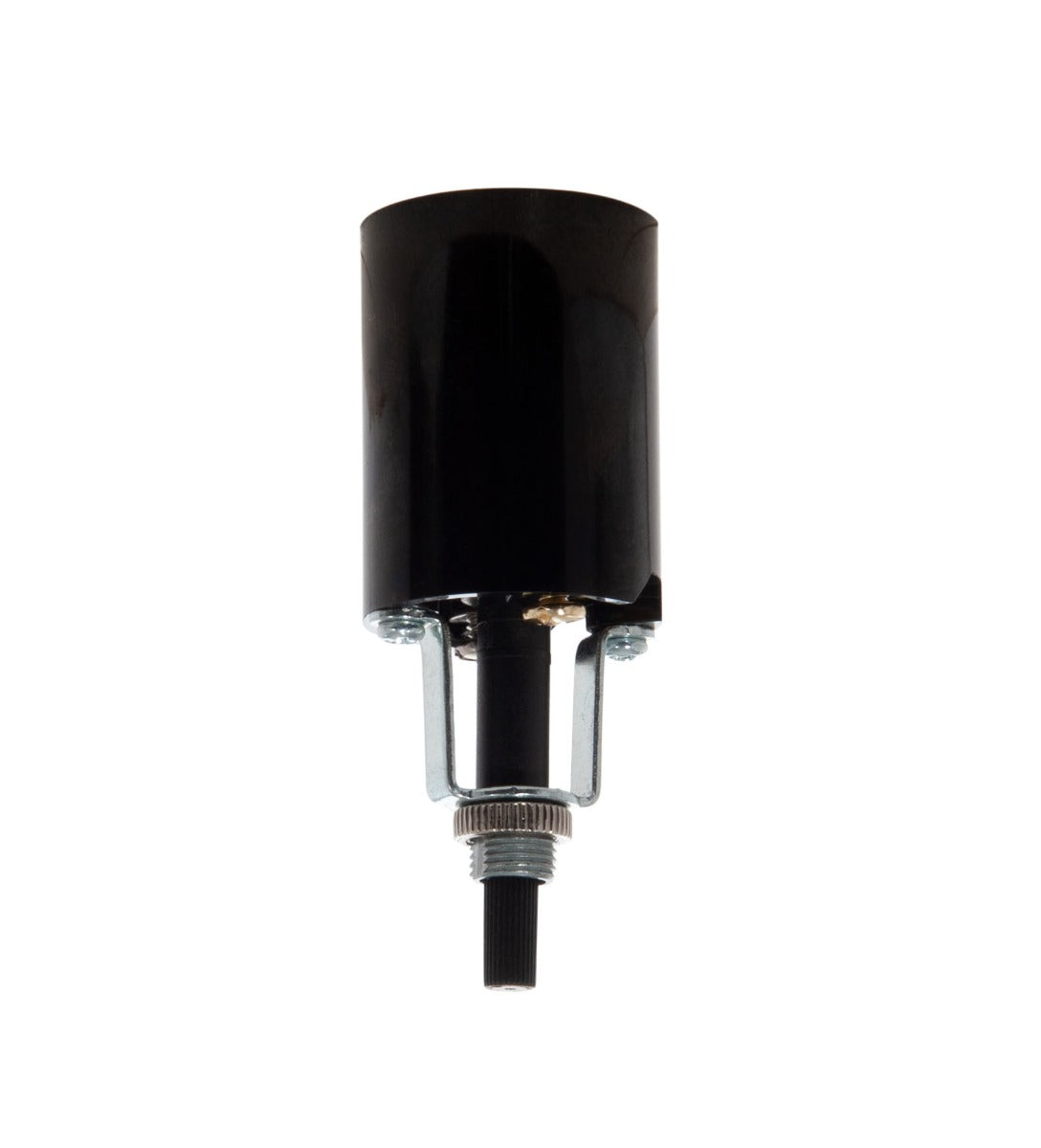 High Heat Bakelite Socket Fixture with Bottom Turn Knob Switch