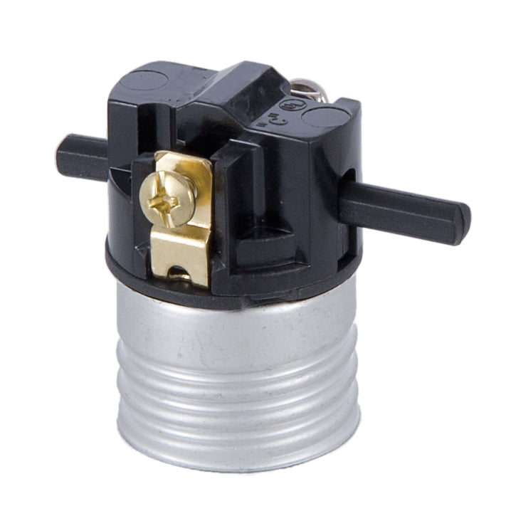 Push-Thru (On/Off) Medium Base E26 Socket Interior