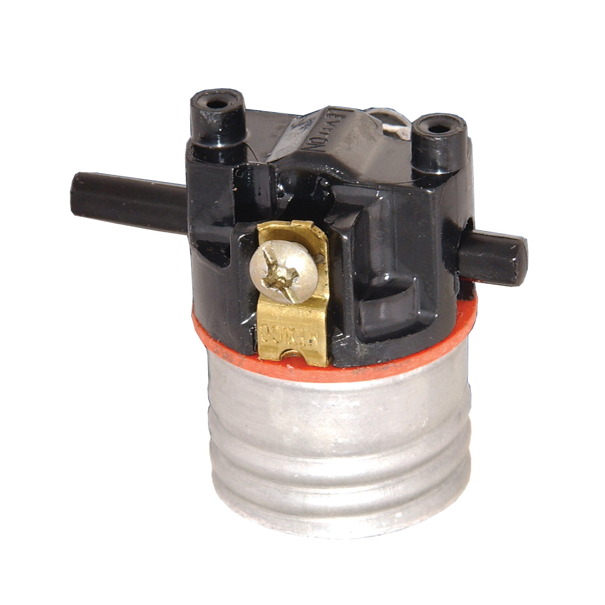 Leviton Brand Push-thru socket interior.