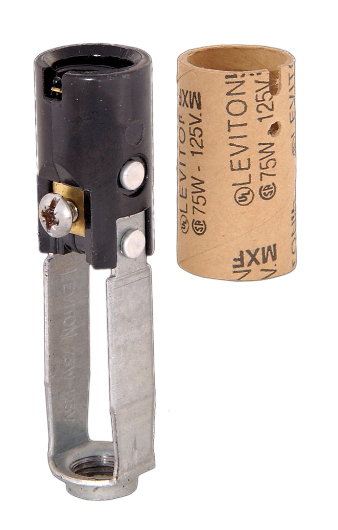 Leviton Brand Keyless Candle Socket, 3" Height