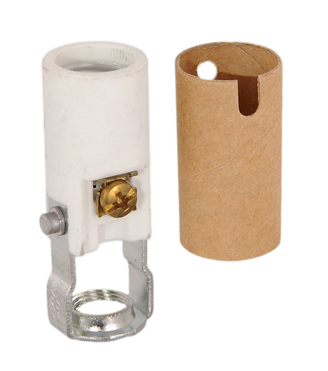 Keyless, Porcelain Candle Socket