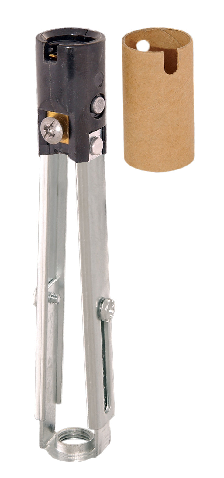 Keyless, Adjustable Candle Socket, Adjusts From 4 11/16" Up To 6"