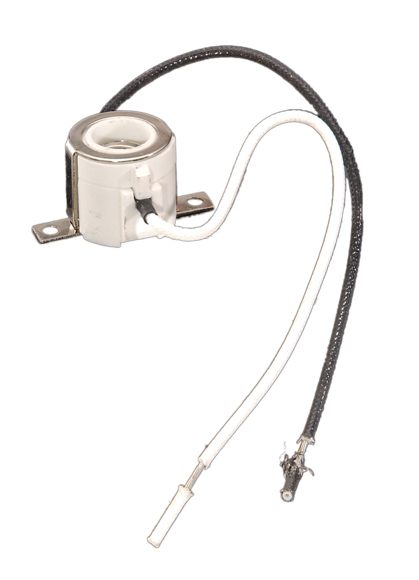 E-11 Base Mini Can Porcelain Halogen Lamp Socket