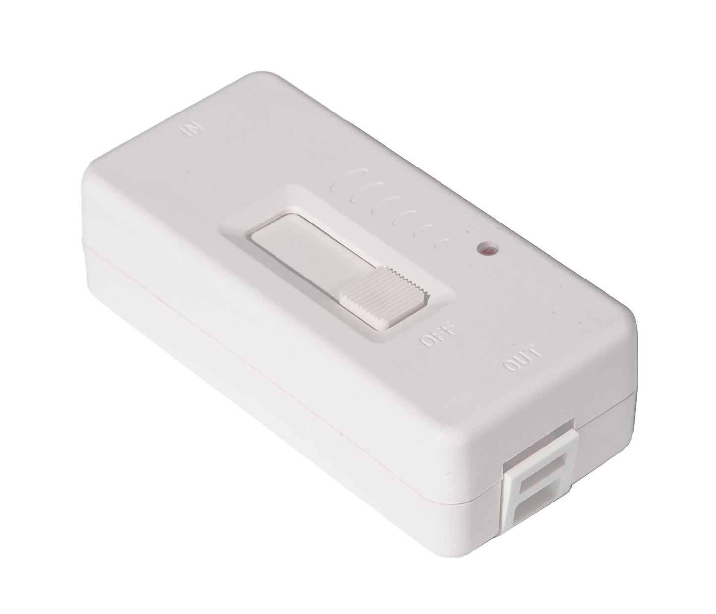 Full Range Inline White Dimmer for LED, CFL, Incandescent Bulbs