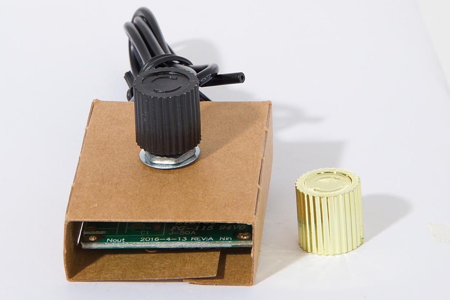 Turn-knob LED Dimmer, Paper Housing