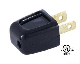 Black Polarized Quick Connect Lamp Plugs