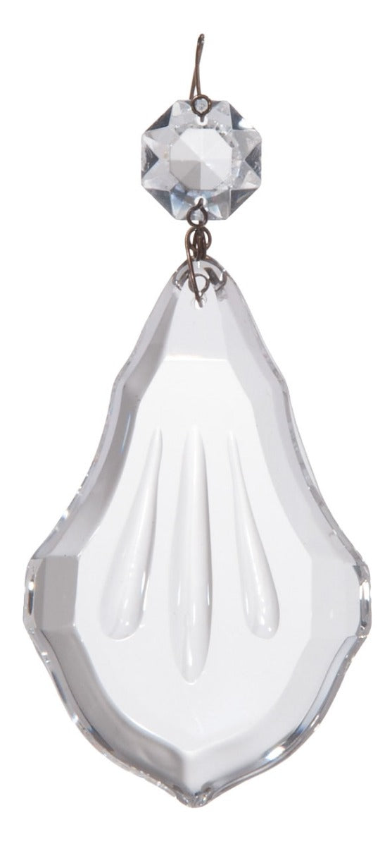 Clear French or Flat Crystal Magnum Pendalogue, your choice of 4-1/2" or 6" sizes