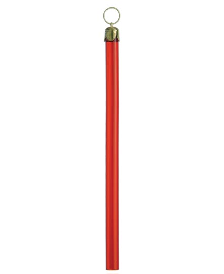 Ruby Glass Pencil Prism