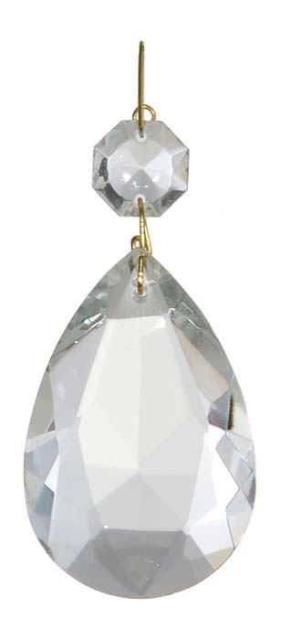 Glass Pendalogue Prism, your choice of sizes and pinning finishes