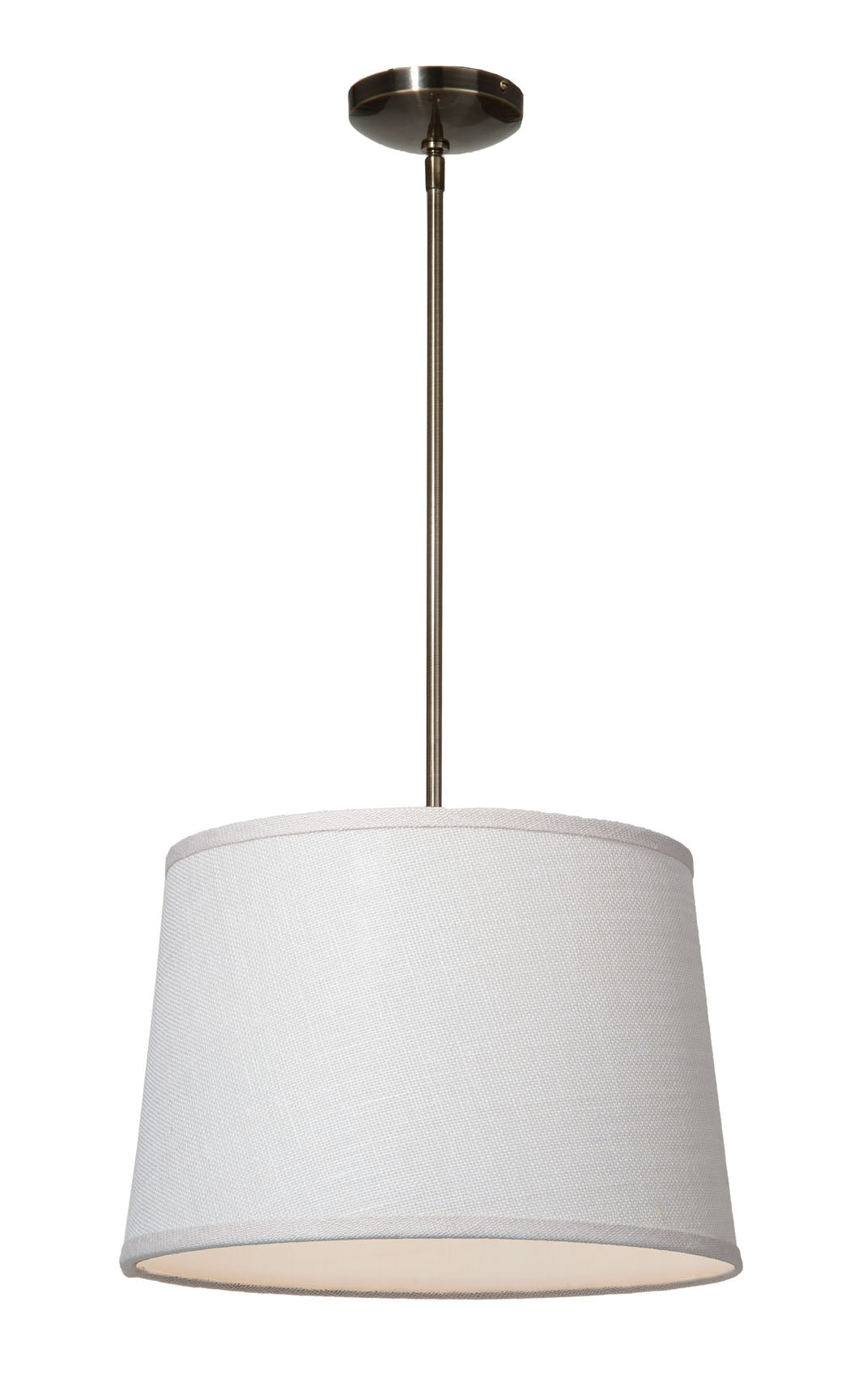 Mid-Century Modern Fabric Shade Fixture