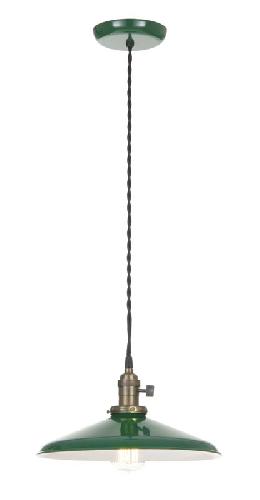 Industrial Style Pendant with 12" Metal Shade