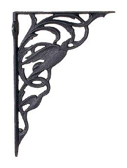 10 1/4" Iron Shelf Bracket