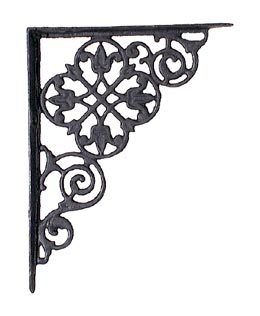 8" Iron Shelf Bracket